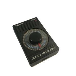 Matrix マトリックス MR-500 Quartz Metronome クォーツメトロノーム 通電・動作確認済 中古