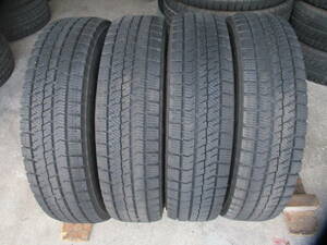 9分山 .スタットレス 155/80R13 ブリジストン VRX2 ４本 i-50