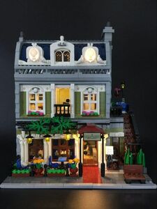 MOC LEGO レゴ クリエイター 10243 互換 パリのレストラン Parisian Restaurant LED ライト キット DL086