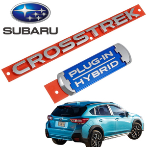 USスバル純正 CROSSTREK PLUG-IN HYBRID リアエンブレム ゲートエンブレム スバル XV GT系