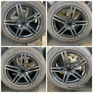 バリ溝ブリザックVRX3 ベンツ・BMW 245/45R18 PCD112