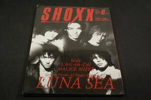 1998.8-SHOXXショックス■hide.ラルクアンシエル.LUNA SEA.マリスミゼル.ROUAGE.Pierrot.Dir en grey.La