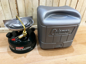 Made in USA■Coleman/コールマン■92年製 MODEL 508A STOVE ガソリンストーブ シングルバーナー キャンプ アウトドア ケース付き