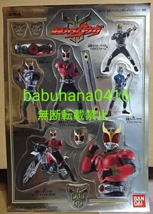 即決■放映当時物■新品未使用美品■非売品 メーカー販促用 仮面ライダークウガ シール台紙 単品■コンバージ フィギュアーツ RAH マスク