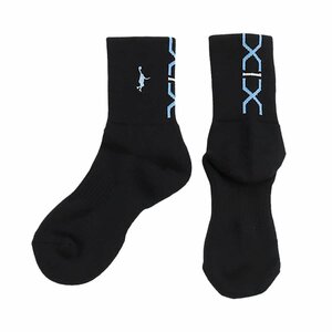 1610516-InThePaint/バスケットソックス PANEL SOCKS 定番ソックス ブラックソックス/2