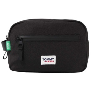 ☆匿名発送☆新品タグ付き ブラック TOMMY HILFIGER トミーヒルフィガー トミージーンズ ポーチ ミニバッグ ゴルフポーチ