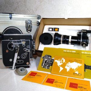 BOLEX H16 SB・KERN Vario-Switar 1:1.9 f=16-100mm POE BOLEX H16RX他付属品含む16ｍｍカメラ一式