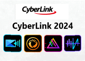 CyberLink 4点セット PowerDirector 2024v22 +PhotoDirector2024v15+ AudioDirector2024 v14 +ColorDirector 2024 v12