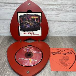 【YH-9598】中古美品 Nirvana Unplugged (Heart-Shaped Box LIMITED) ニルヴァーナ アンプラグド・イン・ニューヨーク 希少 海外購入 CD