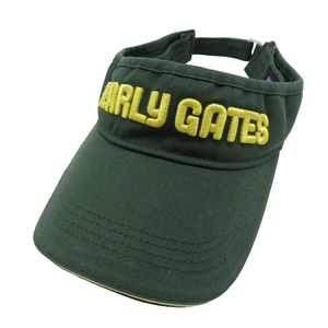 PEARLY GATES パーリーゲイツ 053-5287014 サンバイザー カーキ系 FR [240001895884] ゴルフウェア