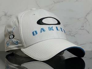 【未使用品】844VE 上品★OAKLEY オークリー ゴルフ ライン キャップ 帽子 CAP 限定１個！上品で高級感のあるデザイン♪《FREEサイズ》