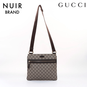 グッチ GUCCI ショルダーバッグ GGスプリーム ベージュ