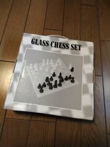 ガラスチェスセット チェス ボードゲーム GLASS CHESS SET チェス