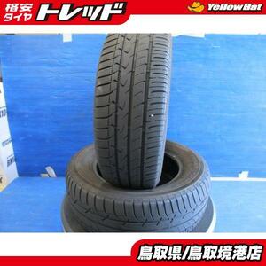 中古 サマータイヤ 2本 トーヨー トランパス MPZ 205/65R15 パンク 補修 エスティマ カムリ オデッセイ