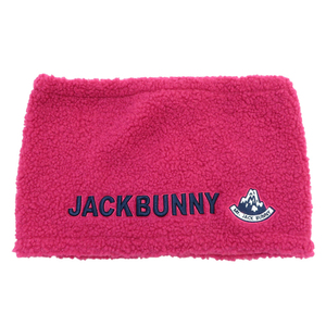 JACK BUNNY ジャックバニー 2022年モデル ボア ネックウォーマー ピンク系 FR [240101100454] ゴルフウェア
