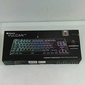 ROCCAT Vulcan TKL コンパクトメカニカル RGB USB ゲーミングキーボード 日本語配列モデル リニア(赤軸相当) テンキーレス ROC-12-285