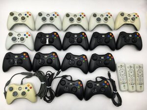 ♪▲【Microsoft マイクロソフト】XBOX コントローラー 20点セット まとめ売り 1225 6