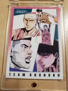 SLAM DUNK 1998 BANDAI カードダス マスターズ 初版 INOUE TAKEHIKO 101 TEAM SHOHOKU 湘北チーム / SLAMDUNK スラムダンク 井上雄彦