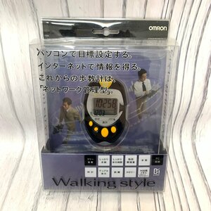 s001 I1 未使用 保管品 OMRON オムロン ヘルスカウンタ 万歩計 歩数計 Walking style HJ-710IT 開封品