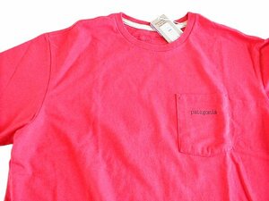 ■未使用■【新品M】 パタゴニア Ｍ’s ライン・ロゴ・リッジ・ポケット・レスポンシビリ-ティー ■ Patagonia Sumac Red (SUMR) ■