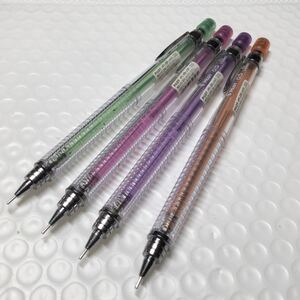 廃盤 貴重 Pilot S3 Limited Edition Sharpencil 0.5/パイロット S3 ラメ入り限定カラー 4本セット　未使用