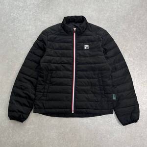 FILA フィラ レディース 中綿ジャケット SUSTANS ブラック ゴルフ Mサイズ