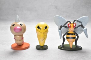 TOMY ポケットモンスター モンスターコレクション ビードル コクーン スピアー モンコレ ポケモン フィギュア 初期