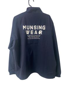 Munsingwear マンシング ゴルフウェア ブルゾン ジャケット ネイビー ストレッチ 撥水