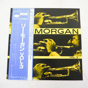 LEE MORGAN リーモーガン VOL.3 BLUE NOTE ブルーノート GXK8135 BLP1557 レコード LP グレイトトランペッターシリーズVol.4 K6000