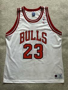 ★美品 NBA JORDAN #23 マイケル・ジョーダン BULLS シカゴ・ブルズ Champion チャンピオン ヴィンテージ ユニフォーム コービー レブロン