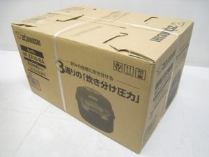 浜松市出品 ZOJIRUSHI 象印 極め炊き 圧力IH炊飯ジャー NP-ZX10-BA ブラック 1.0L(5.5合)炊き 黒 炊飯器 炊飯ジャー