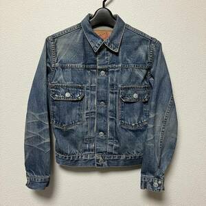 初期 DENIME オリゾンディ デニムジャケット 2nd Sサイズ ドゥニーム ジージャン Gジャン レディース dill ships