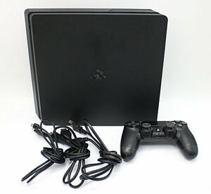 【1円】ソニー PlayStation4 CUH-2200A PS4 本体 ブラック コード3本付き 初期化済み 動作確認済み SONY 中古品 z24-2824 z_e(j)