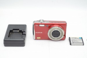 【適格請求書発行】 FUJIFILM フジフィルム FinePix F80EXR コンパクトデジタルカメラ レッド【アルプスカメラ】241111u