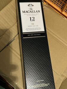 ☆未開栓☆ マッカラン 12年 シェリー オーク カスク MACALLAN 12年 SHERRY OAK CASK 40% 700ml スコッチ ウイスキー ★送料無料