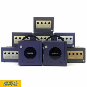 【10台/まとめ売り】NINTENDO DOL-001 ゲームキューブ 本体 任天堂 バイオレット＊動作未確認品【福岡】