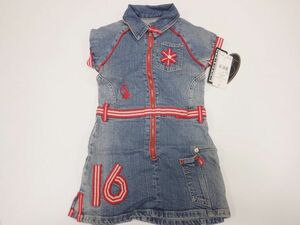 Babyphat ベイビーファット デニム ワンピース 服 トップス ファッション キッズ サイズ4 97～107cm位
