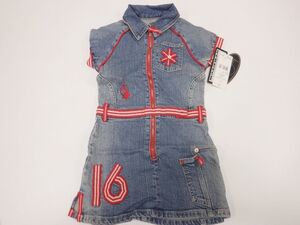 Babyphat ベイビーファット デニム ワンピース 服 トップス ファッション キッズ サイズ4 97～107cm位