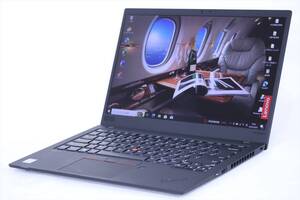 1円～ Core i7 16Gメモリ Office2019 薄型 軽量 Lenovo ThinkPad X1 Carbon Gen7 i7-8565U RAM16GB SSD256GB 14.0FHD Win10