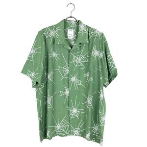 VISVIM(ビズビム) FREE EDGE SHIRT S/S COPPE 19SS (green)