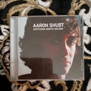 ゴスペル　アーロン　シャスト　輸入洋楽CD AARON SHUST/ANYTHING WORTH SAYING [輸入盤]