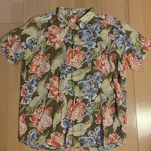 【Patagonia】パタロハ Pataloha パタゴニア 総柄 シャツ SP16 ビンテージ コットン 半袖シャツ L 30周年モデル