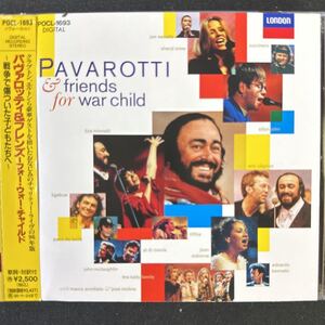 帯付き！国内盤！ERIC CLAPTON参加！PAVAROTTI & FRIENDS