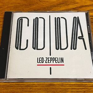 CD レッド・ツェッペリン LED ZEPPELIN CODA 日本語解説有り AMCY-4014