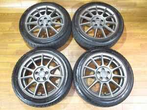 OZ MSW 85 7J-16 off+38 pcd100/5H ヨコハマ iG60 195/50R16 16インチアルミホイール+スタッドレスタイヤ4本 VW 6R系ポロ/アウディ A1?