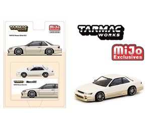 ターマックワークス 1/64 ベルテックス 日産 シルビア S13 ホワイト Tarmac Works VERTEX Nissan Silvia S13 MiJo限定 ミニカー