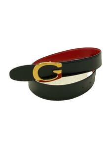 GUCCI◆ベルト/レザー/RED/レディース/036.194.0956 バックル