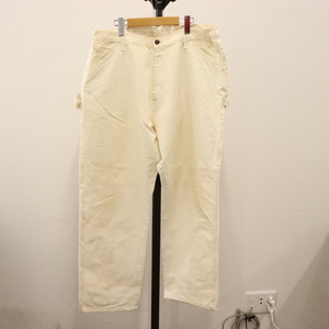 N932 2000年代製 Dickies ディッキーズ ペインターパンツ■00s 表記40インチ アイボリー 生成り ワーク アメカジ ストリート 古着卸 古着