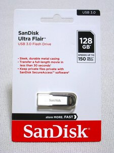 【未開封】SanDisk 128GB USBメモリ USB3.0接続 SDCZ73-128G-G46