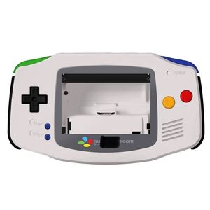 retro six ゲームボーイアドバンス スーパーファミコンカラーシェルセット